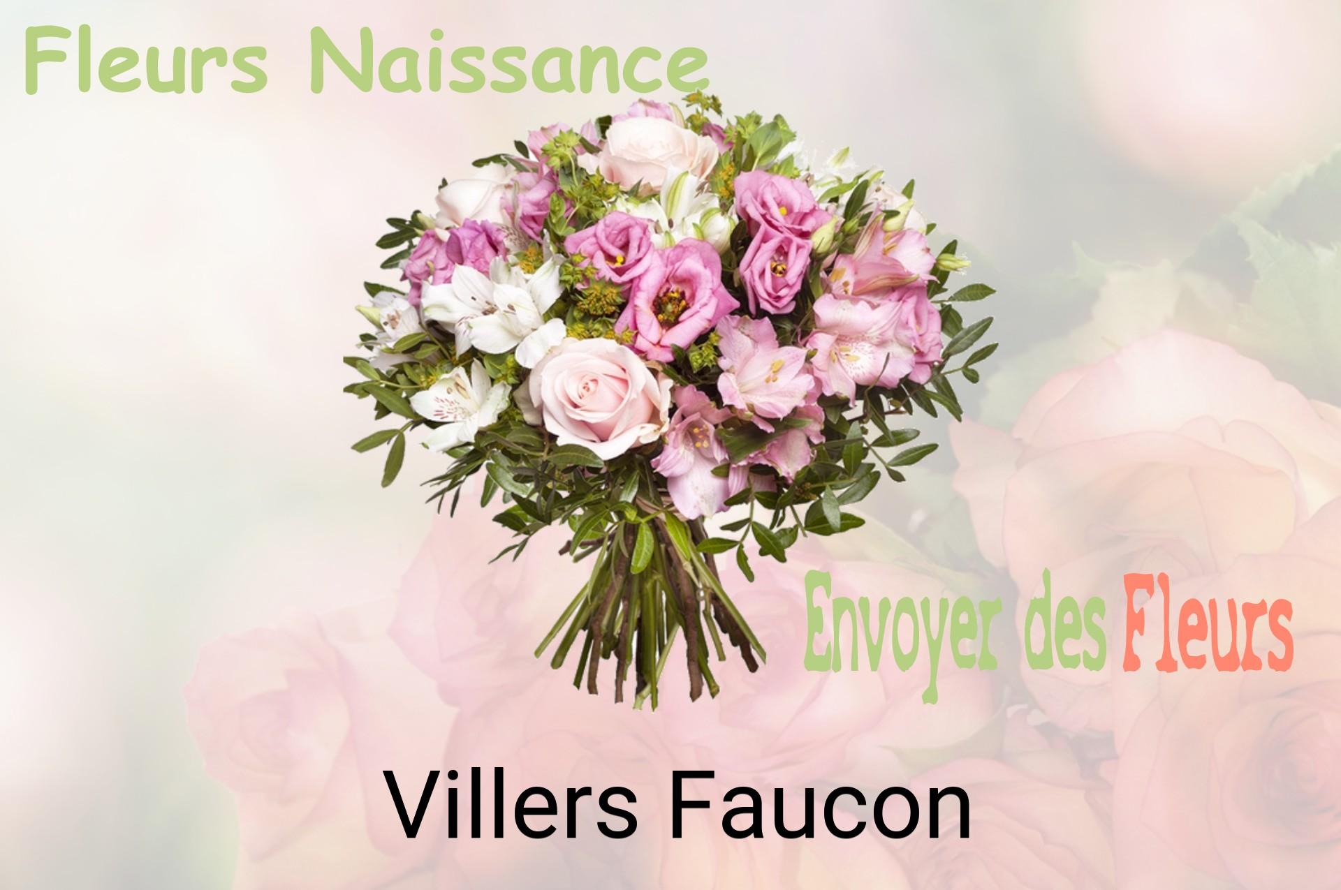 Bouquet de fleurs de naissance livré à Villers-Faucon