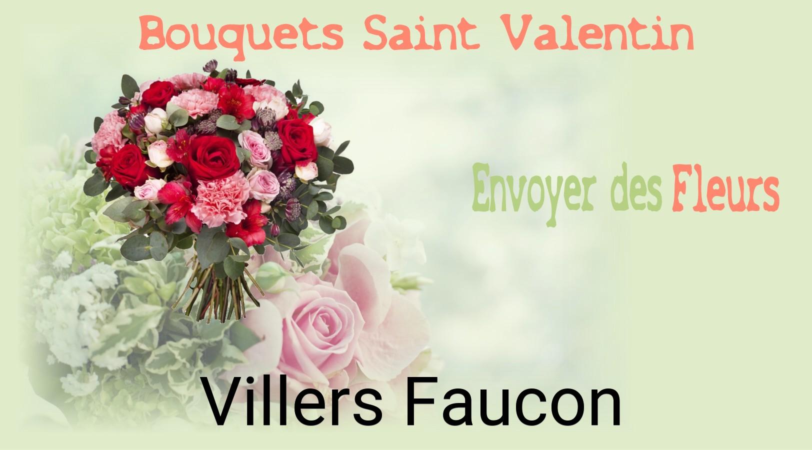 Roses de Saint-Valentin livrées à Villers-Faucon